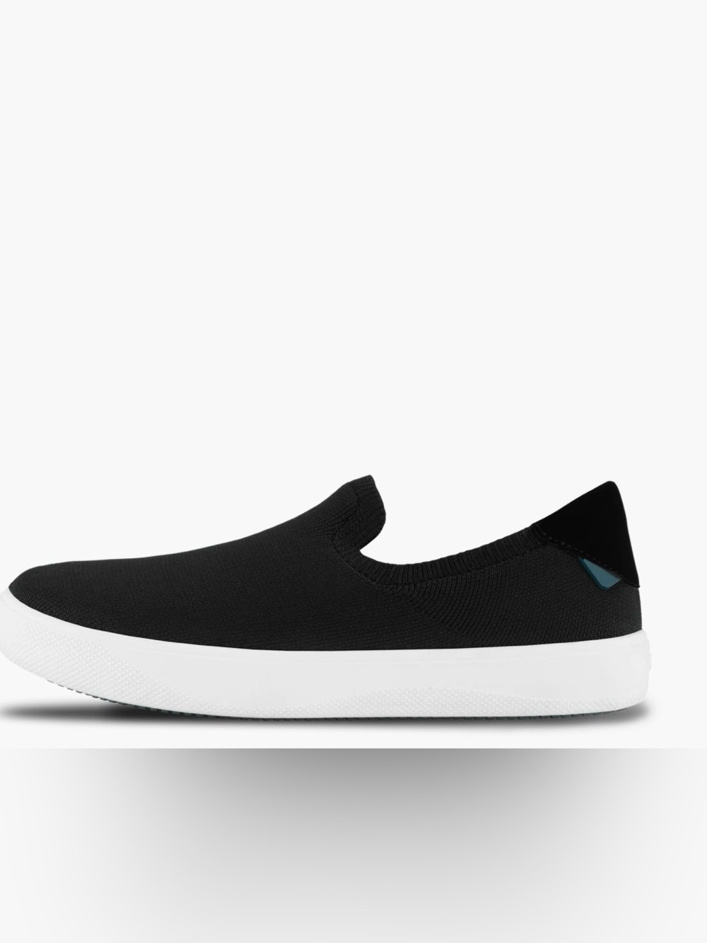 Vessi Boardwalk Slip-On Waterproof Sneakers Boulder Black Women’s 7 Vegan